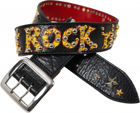 Jet Rock 'n' Roll Belt Black