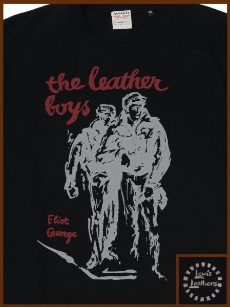 Leather Boys Book Cover 1961 T shirt Black