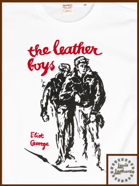 Leather Boys Book Cover 1961 T shirt White