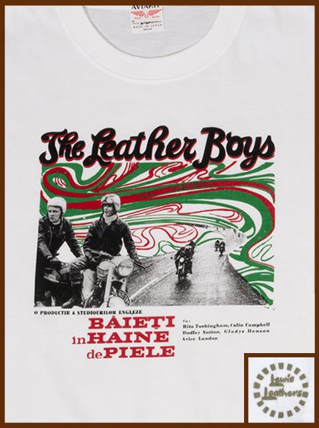 Leather Boys Burn Up T shirt White