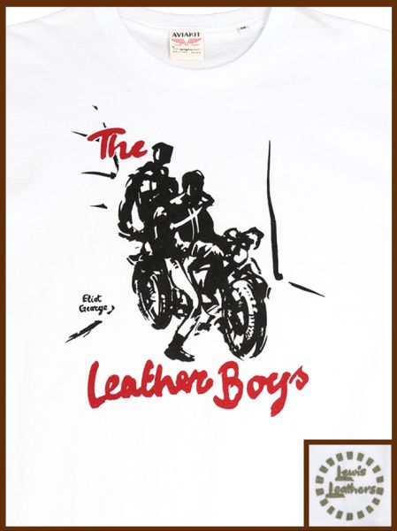 Leather Boys Book 2 1961 T shirt White