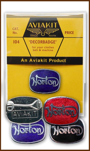 Norton Cushion Badge