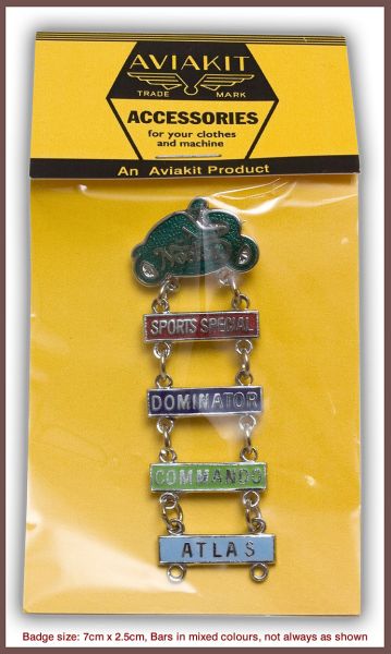 Norton Bar Badge Green