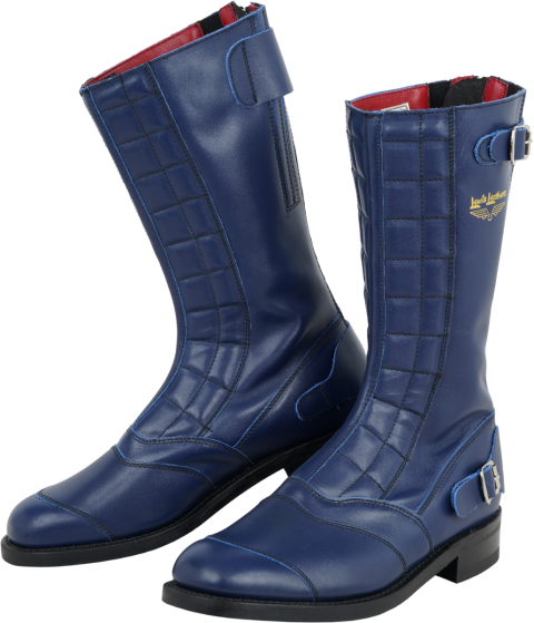 Road Racer Boots No.177 Navy