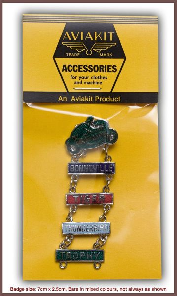 Triumph Bar Badge Green