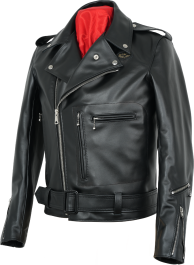 Lewis Leathers / Bronx/Bud Ganzタグ復刻/ダブルライダースジャケット/36/レザー/ブラック Bronx Jacket No.384