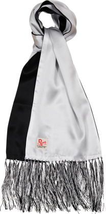 D Lewis Smooth Silk Scarf Double Sided