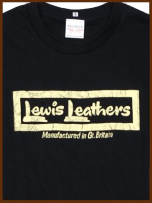 Lewis Leathers Mailing Bag T shirt Black