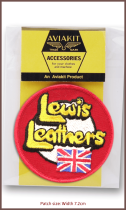 80's Lewis Leathers Logo Patch