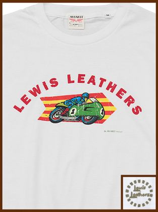 Racing Bike T shirt White