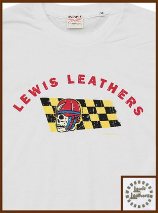 Skull Helmet T shirt White