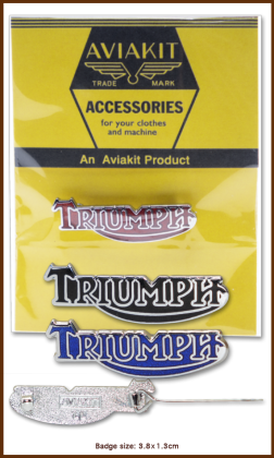 Triumph Logo Script Badge