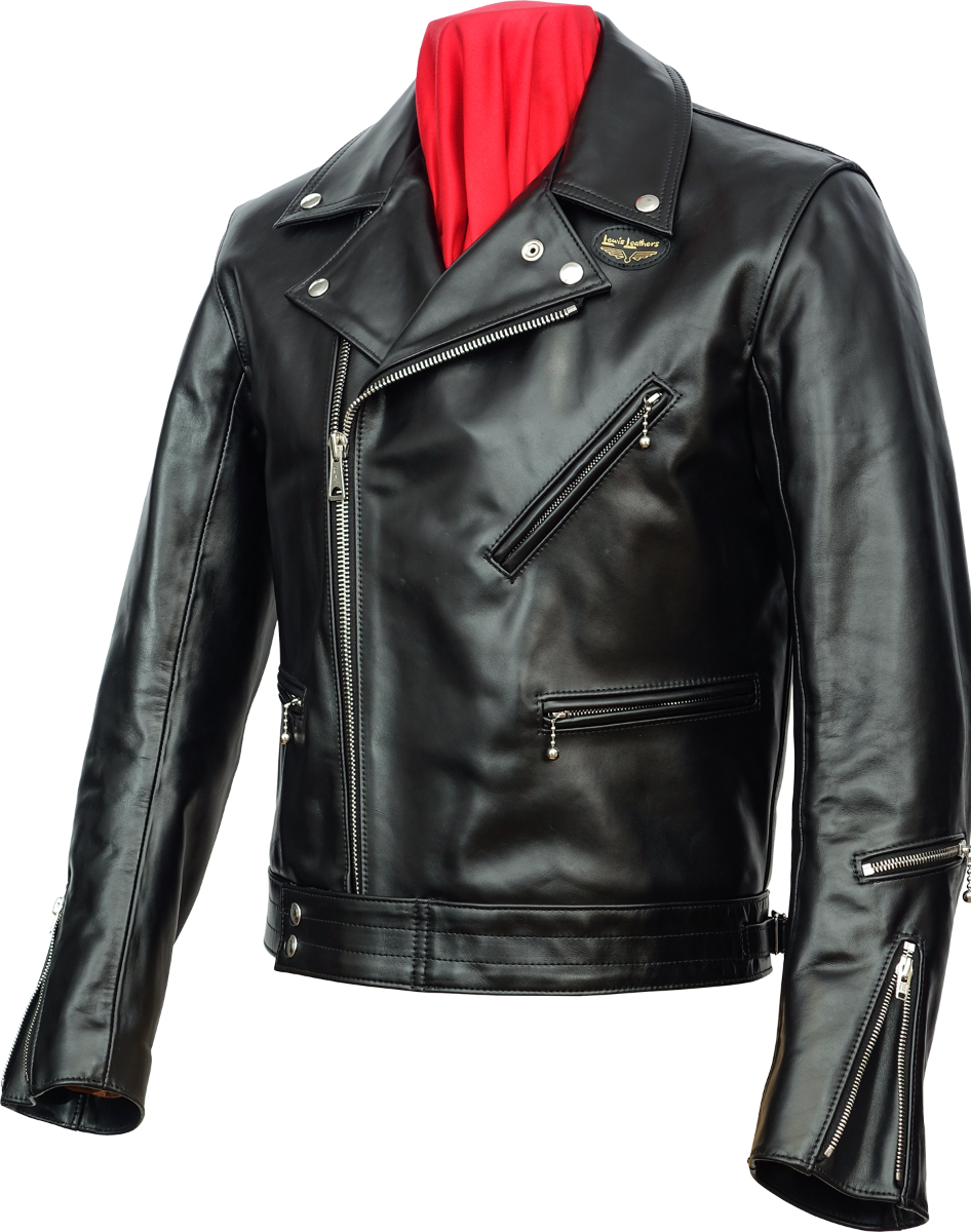 Lewis Leathers 441T Black Full Grain Cowhide 'Cyclone' Jacket (Tight F -  CORLECTION