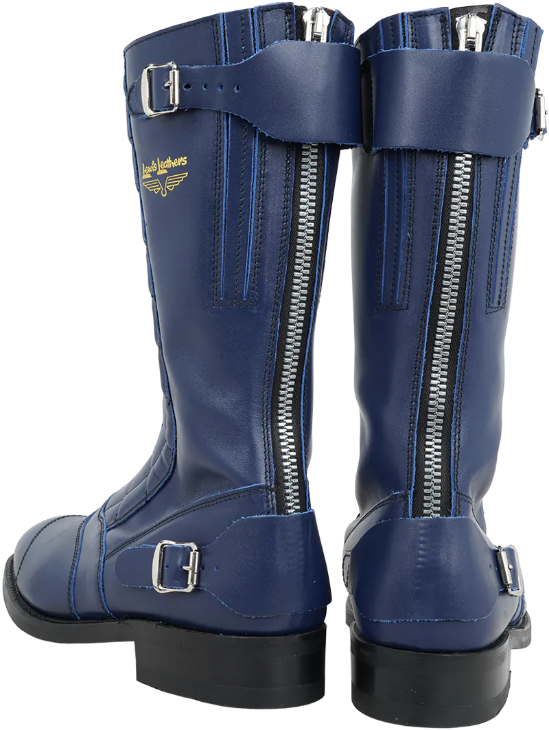 Road Racer Boots No.177 Navy