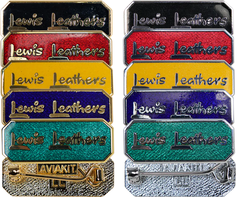 Lewis Leathers Rectangle Badge