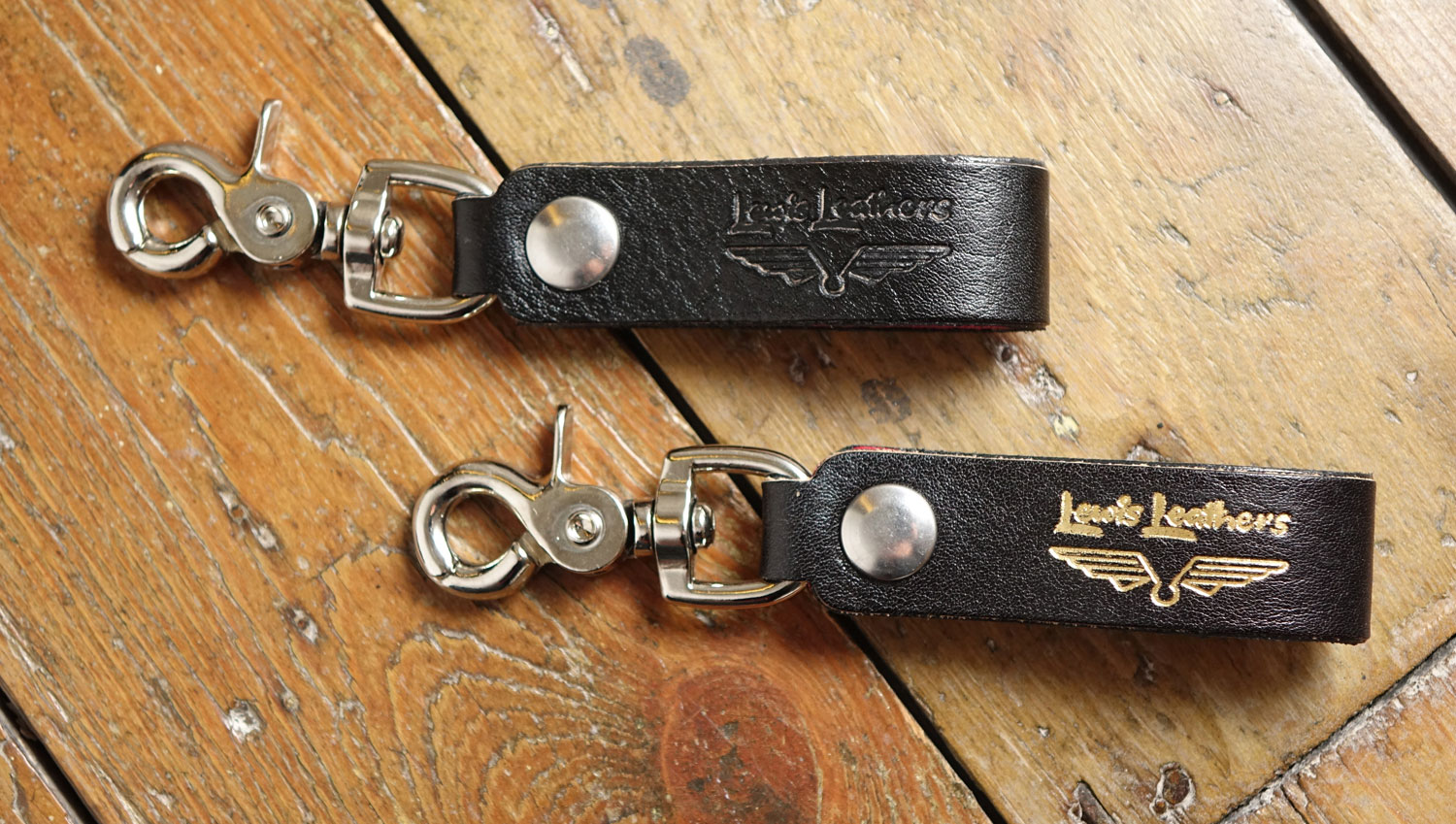 Keep It Gypsy Distressed Leather Handle Loop Key Ring Loop or