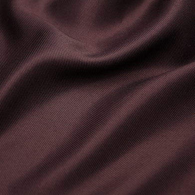 Dark brown satin