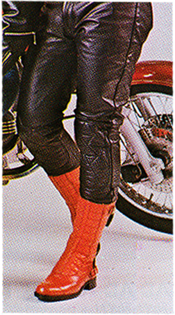 Road Racer Boots 177 Red Vintage