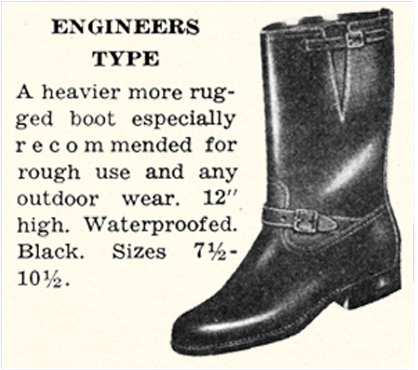 Mens short engineer hotsell boots