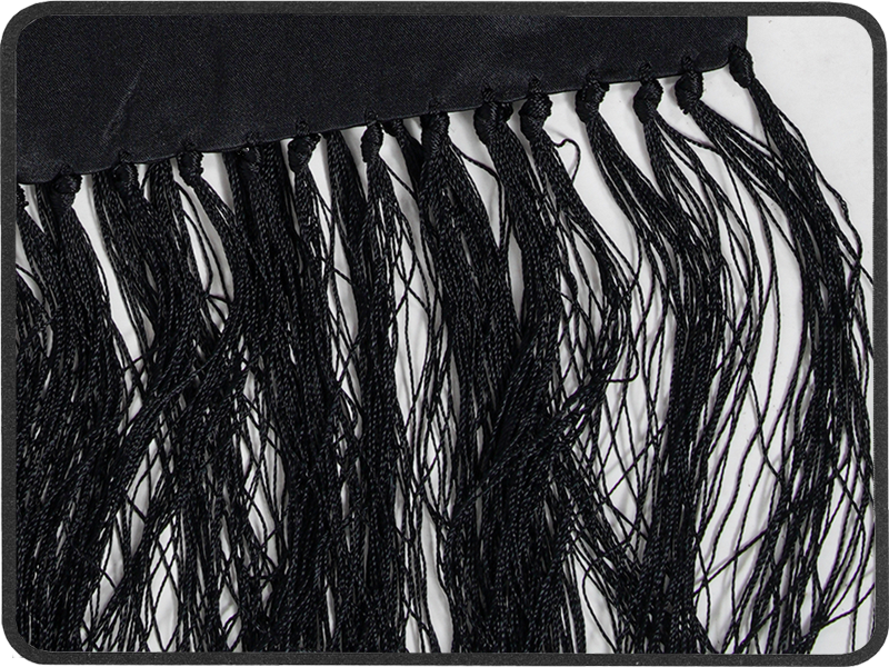 AVIAKIT Smooth Silk Scarf Black