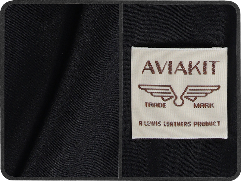 AVIAKIT Smooth Silk Scarf White
