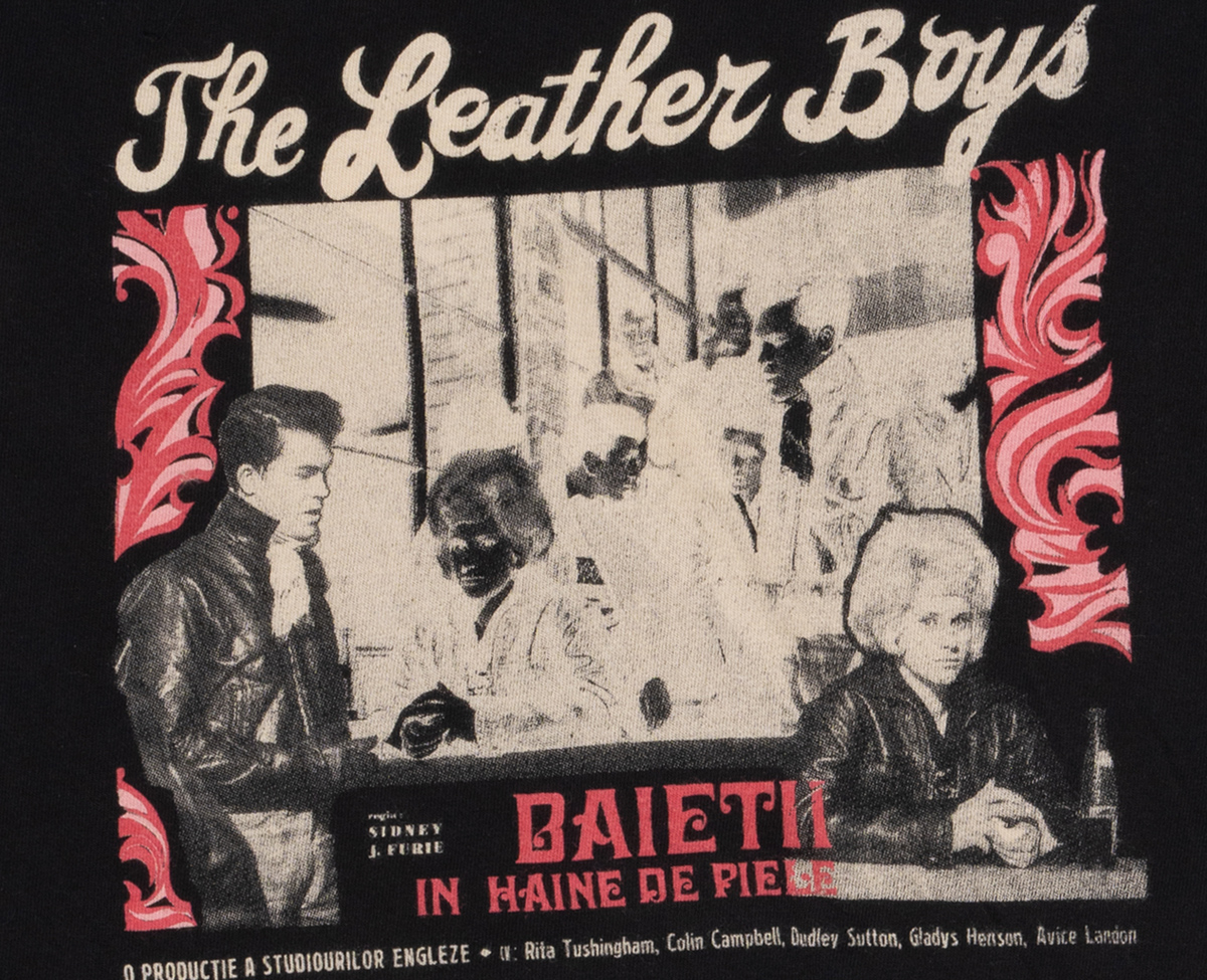 Leather Boys Cafe T shirt 